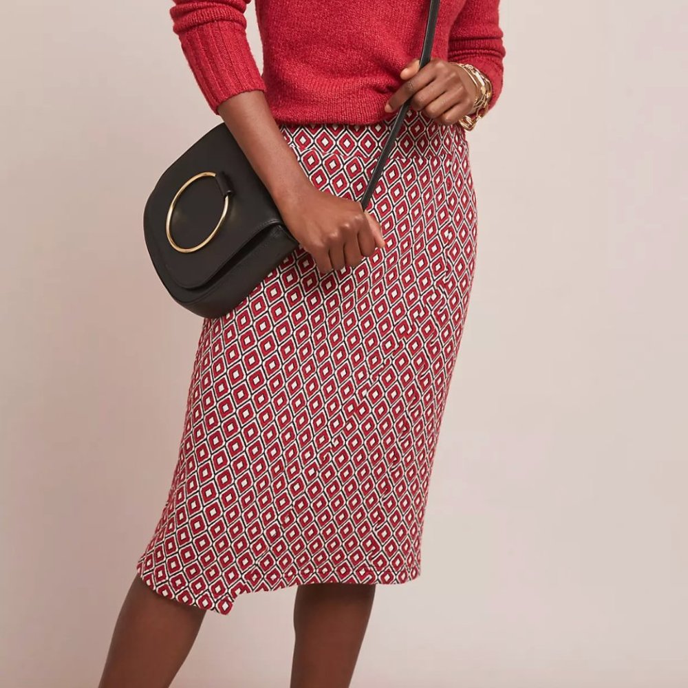 Maeve Wiles Pencil Skirt M EUC